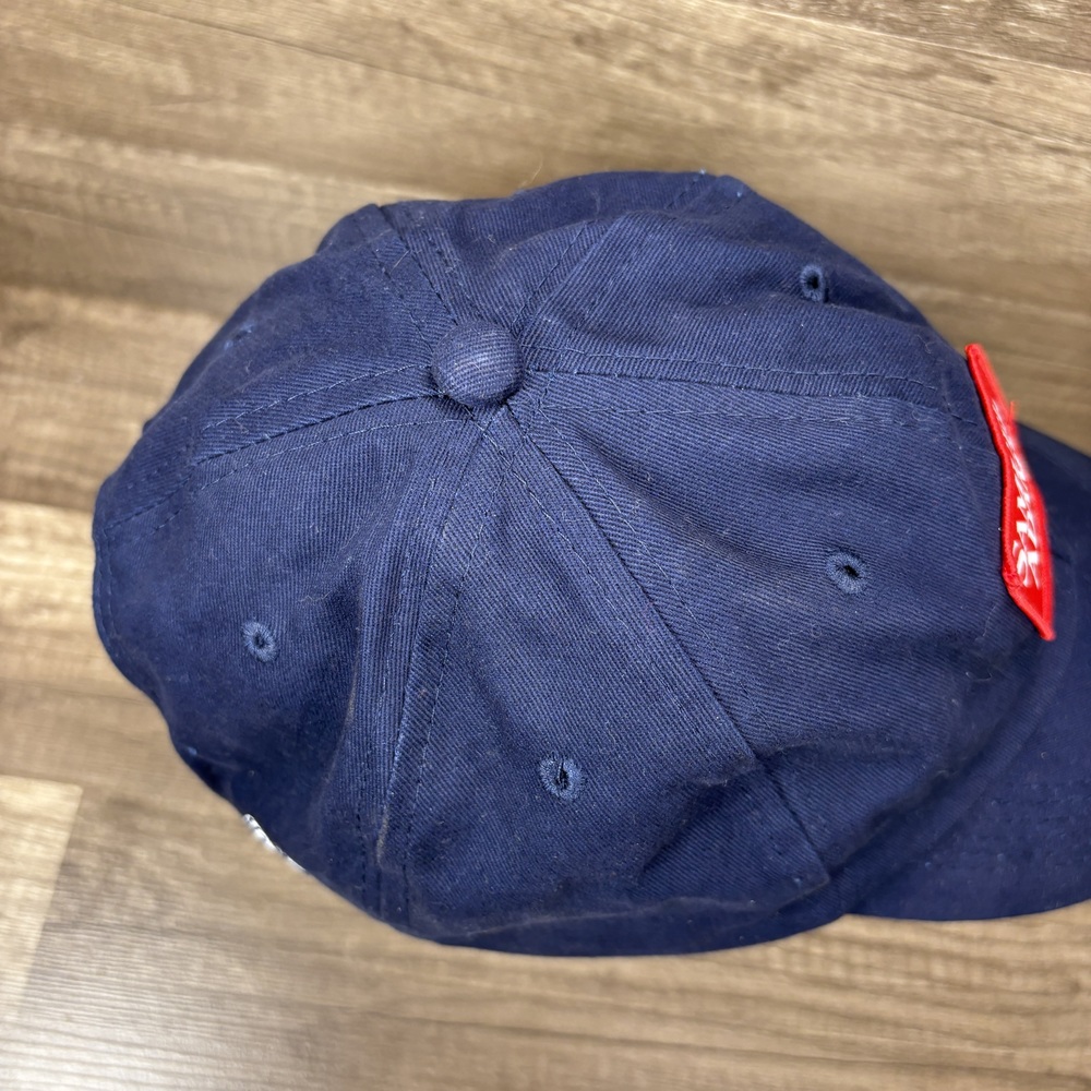 Samuel Adams Cap Hat Blue Adjustable Strapback One Size Beer - Picture 5 of 9